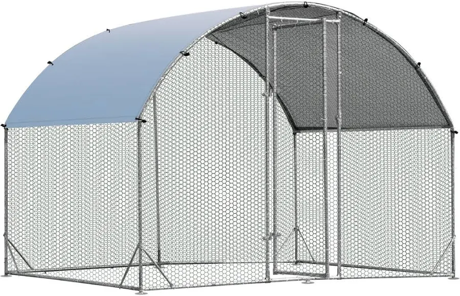 enclos poules 12m2