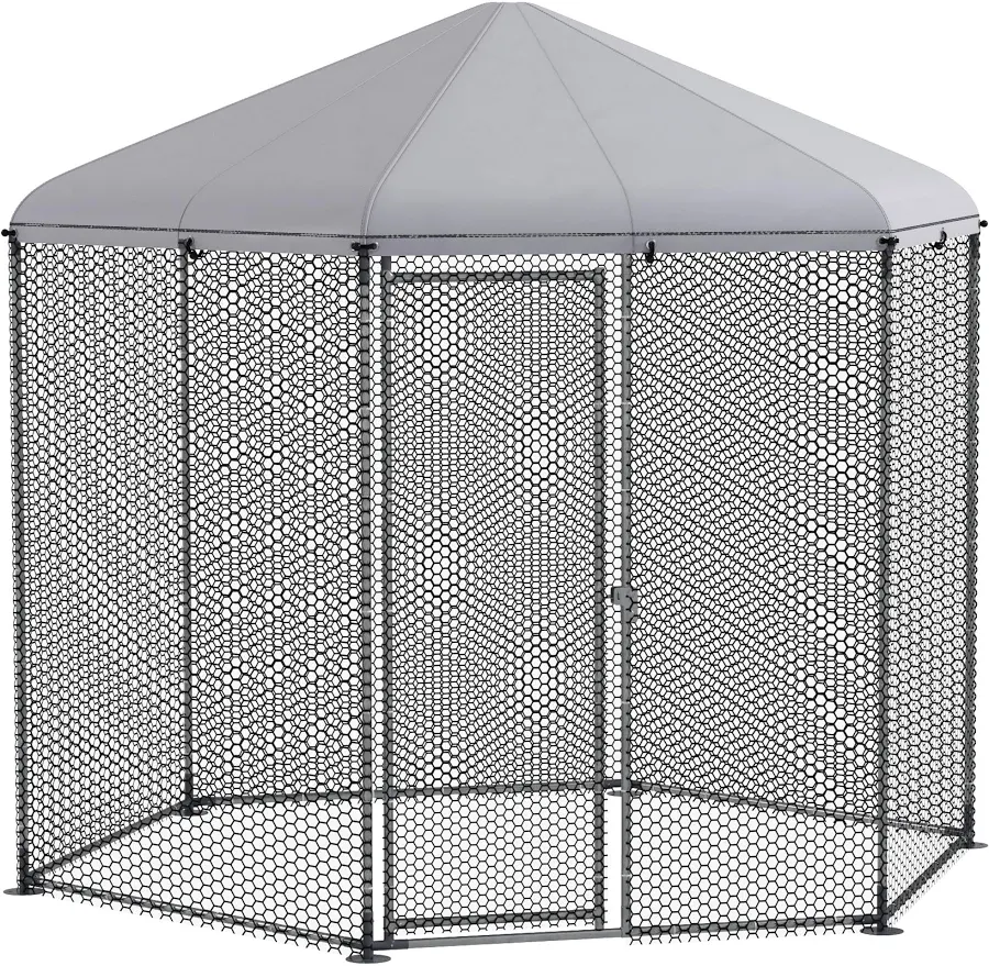 enclos mobile poules